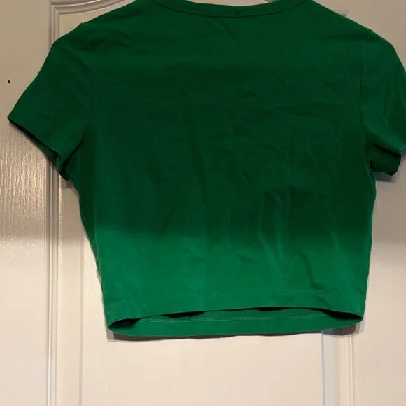 Wild Fable Vibrant Green Crop Top Women’s Small Used - Picture 3 of 4